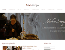 Tablet Screenshot of mahastupa.org